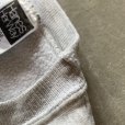 画像7: 【M/L】90s USA製 Hanes 半袖スウェット ライトグレー 無地■ビンテージ オールド レトロ アメリカ古着 トレーナー 杢グレー