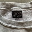 画像3: 【M/L】90s USA製 Hanes 半袖スウェット ライトグレー 無地■ビンテージ オールド レトロ アメリカ古着 トレーナー 杢グレー