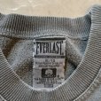 画像3: 【XL/XXL】USA製 EVERLAST 半袖スウェット フェード グレー■ビンテージ オールド アメリカ古着 トレーナー ビッグサイズ スモーキー (3)