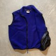画像5: 【M/L】REI フルジップ フリースベスト ブルー 青■ビンテージ オールド レトロ アメリカ古着 90s USA製 ハイネック (5)