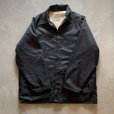 画像6: 【L/XL】80s USA製 PRO-FIT 裏ボア ナイロン コーチジャケット ブラック 黒無地■ビンテージ オールド アメリカ古着 ビッグサイズ (6)