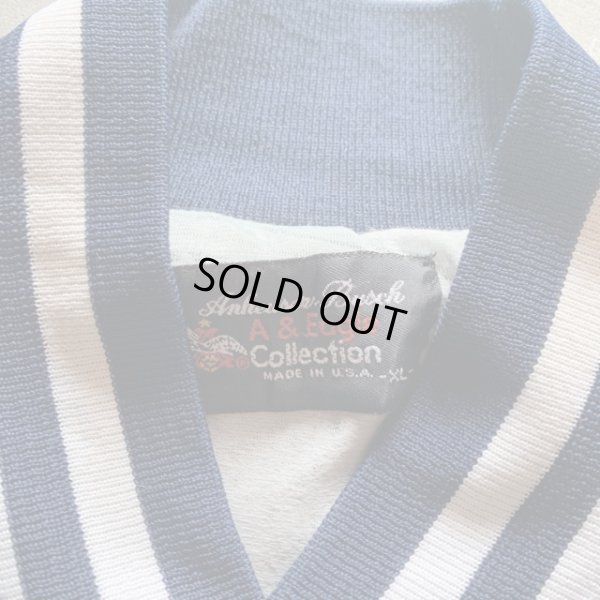 画像4: 【L/XL】80s USA製 BUD LIGHT バドライト ビール ワッペン付き ナイロンジャケット ネイビー■ビンテージ アメリカ古着 企業 サテン