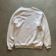 画像9: 【L】80s UNKNOWN ヘンリーネック スウェット ホワイト 白無地■ビンテージ オールド アメリカ古着 トレーナー USA製 裏起毛 (9)