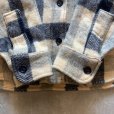 画像5: 【Ladies or Boys】80s USA製 Woolrich 長袖ウールシャツ 白黒チェック■ビンテージ オールド レトロ アメリカ古着 子供服 レディース (5)