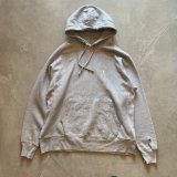 【L/XL】Champion リバースウィーブ スウェットパーカー グレー 無地■アメリカ古着 チャンピオン トレーナー カレッジ
