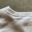 画像10: 【L】80s UNKNOWN ヘンリーネック スウェット ホワイト 白無地■ビンテージ オールド アメリカ古着 トレーナー USA製 裏起毛 (10)