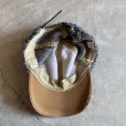 画像7: 【59cm Free】USA製 Country Gentleman パイルフリースキャップ グレー■ビンテージ オールド アメリカ古着 帽子 フリーサイズ (7)