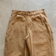 画像2: 【W28】メキシコ製 carhartt ブラウンダック ペインターパンツ■アメリカ古着 カーハート ワークウェア 2010s (2)