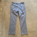 【W32(W33相当)】Polo Ralph Lauren ノータック コットン チノパンツ ライトブルー 青系■アメリカ古着 ポロラルフローレン