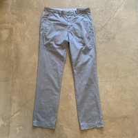 【W32(W33相当)】Polo Ralph Lauren ノータック コットン チノパンツ ライトブルー 青系■アメリカ古着 ポロラルフローレン