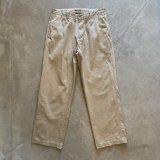 【W34(W33相当)】ORVIS ノータック コットン チノパンツ ベージュ■ビンテージ オールド アメリカ古着 オービス