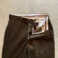 画像3: 【W33 L30】Polo Ralph Lauren ノータック 太畝コーデュロイパンツ ブラウン 焦げ茶■ビンテージ アメリカ古着 ポロラルフローレン (3)