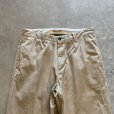 画像2: 【W34(W33相当)】ORVIS ノータック コットン チノパンツ ベージュ■ビンテージ オールド アメリカ古着 オービス (2)