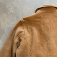 画像10: 【M/L相当】Eddie Bauer レザージャケット ハーフコート ブラウン 茶系■ビンテージ オールド レトロ アメリカ古着 革ジャン ディアスキン (10)