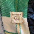 画像9: 【Ladies or S】70s Sears ウール ライダースジャケット 赤緑チェック■ビンテージ オールド レトロ アメリカ古着 シアーズ レディース (9)