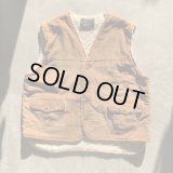 【L/XL】70s USA製 WEST WIND 裏ボアベスト ブラウン 茶系■ビンテージ オールド レトロ アメリカ古着 ウエスタン コットン