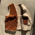 画像5: 【S/M】70s UNKNOWN 裏ボア スエードレザーベスト ブラウン 茶系■ビンテージ オールド レトロ アメリカ古着 メキシコ製 ウエスタン (5)