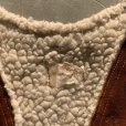 画像3: 【S/M】70s UNKNOWN 裏ボア スエードレザーベスト ブラウン 茶系■ビンテージ オールド レトロ アメリカ古着 メキシコ製 ウエスタン (3)