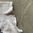 画像4: 【L】70s Champion 染み込みプリント カットオフスウェット 白■ビンテージ オールド アメリカ古着 チャンピオン バータグ トレーナー (4)