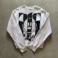 画像4: 【L/XL】90s ミッキーマウス スウェット 白■ビンテージ オールド アメリカ古着 ディズニー USA製 (4)