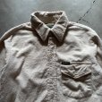 画像2: 【Kids】80s USA製 OSHKOSH 長袖シャモアクロスシャツ アイボリー 白■ビンテージ アメリカ古着 キッズ 子供服 ネルシャツ オシュコシュ (2)