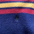画像3: 【Kids】Polo Ralph Lauren コットンニット セーター 紺ボーダー■ビンテージ オールド アメリカ古着 キッズ 子供服 ポロラルフローレン (3)