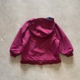 画像9: 【3T Kids】LANDS' END 内装フリース ジャケット パーカー 紫■ビンテージ オールド アメリカ古着 キッズ 子供服 90s ランズエンド (9)