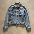 画像4: 【L 42】80s USA製 Levi's 71506 スカル落書き デニム トラッカージャケット■ビンテージ オールド アメリカ古着 リーバイス 70506 (4)