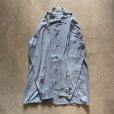 画像6: 【M/L】60s USN オールコットン 耳付き 長袖シャンブレーシャツ■ビンテージ オールド アメリカ古着 ミリタリー ボックス ステンシル (6)