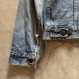 画像3: 【L 42】80s USA製 Levi's 71506 スカル落書き デニム トラッカージャケット■ビンテージ オールド アメリカ古着 リーバイス 70506 (3)