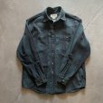 画像5: 【M/L】Eddie Bauer 長袖ヘビーネルシャツ 緑黒チェック■ビンテージ オールド レトロ アメリカ古着 90s-2000s エディーバウアー (5)