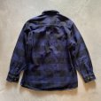画像7: 【L/XL】FIELDN' FOREST 長袖ヘビーネルシャツ 紺黒ブロックチェック■ビンテージ オールド レトロ アメリカ古着 90s-2000s (7)