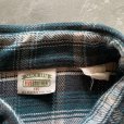 画像3: 【3XL】90s Five Brother 長袖ヘビーネルシャツ 緑チェック■ビンテージ オールド アメリカ古着 USA製 ファイブブラザー ビッグサイズ (3)