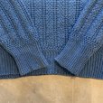 画像6: 【M/L】BOSTON CLIPPER ラミー×コットンニット セーター 青無地■ビンテージ オールド アメリカ古着 90s ブルー 短丈 (6)