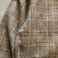 画像9: 【M/L】70s USA製 PENDLETON 長袖ウールシャツ ベージュチェック■ビンテージ オールド レトロ アメリカ古着 ペンドルトン ラウンド (9)