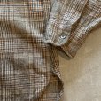 画像6: 【M/L】70s USA製 PENDLETON 長袖ウールシャツ ベージュチェック■ビンテージ オールド レトロ アメリカ古着 ペンドルトン ラウンド (6)