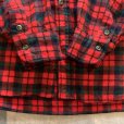 画像6: 【S】50s-60s USA製 PENDLETON 長袖ウールシャツ 赤チェック■ビンテージ オールド レトロ アメリカ古着 ペンドルトン ラウンド (6)