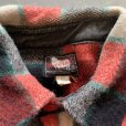 画像3: 【XL】50s Woolrich マチ付き 長袖ウールシャツジャケット 赤チェック■ビンテージ オールド レトロ アメリカ古着 ウールリッチ (3)
