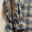画像6: 【M】60s USA製 PENDLETON ボックス 長袖ウールシャツ チェック■ビンテージ アメリカ古着 ペンドルトン ボートシャツ オープンカラー (6)