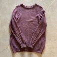 画像5: 【L/XL】アイルランド製 A.S.Cooper ウールセーター ニット パープル 紫■ビンテージ オールド アメリカ古着 ユーロ メランジ (5)