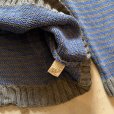 画像4: 【XL】Eddie Bauer コットンニット セーター ブルー×グレー ボーダー■ビンテージ オールド アメリカ古着 90s-2000s エディーバウアー (4)