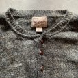 画像2: 【XL】USA製 Woolrich ヘンリーネック ウールセーター ニット ダークグレー■ビンテージ オールド アメリカ古着 90s ウールリッチ (2)