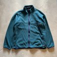 画像1: 【XXL】90s USA製 patagonia フルジップ シンチラフリースジャケット 緑■ビンテージ オールド アメリカ古着 パタゴニア 雪無し (1)