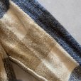 画像5: 【L】70s USA製 Woolrich ウールシャツジャケット 黄土色 ブロックチェック■ビンテージ オールド レトロ アメリカ古着 ウールリッチ (5)