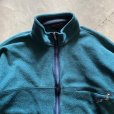画像2: 【XXL】90s USA製 patagonia フルジップ シンチラフリースジャケット 緑■ビンテージ オールド アメリカ古着 パタゴニア 雪無し (2)