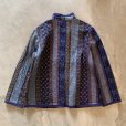 画像7: 【Ladies】UNKNOWN リバーシブルジャケット 紺 総柄 花柄■ビンテージ レトロ アメリカ古着 レディース キルティング チャイナシャツ (7)