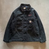 【XL/XXL】2000s メキシコ製 carhartt トラディショナルコート ジャケット ブラック 黒■ビンテージ オールド アメリカ古着 カーハート