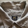 画像3: 【L/XL 16 1/2】60s-70s USA製 Lee マチ付き 長袖ワークシャツ グレー■ビンテージ オールド アメリカ古着 チェトパ コットン (3)