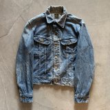 【S/M】80s USA製 Lee デニムジャケット ジージャン■ビンテージ オールド レトロ アメリカ古着 リー 153438 101J