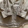 画像7: 【L/XL 16 1/2】60s-70s USA製 Lee マチ付き 長袖ワークシャツ グレー■ビンテージ オールド アメリカ古着 チェトパ コットン (7)